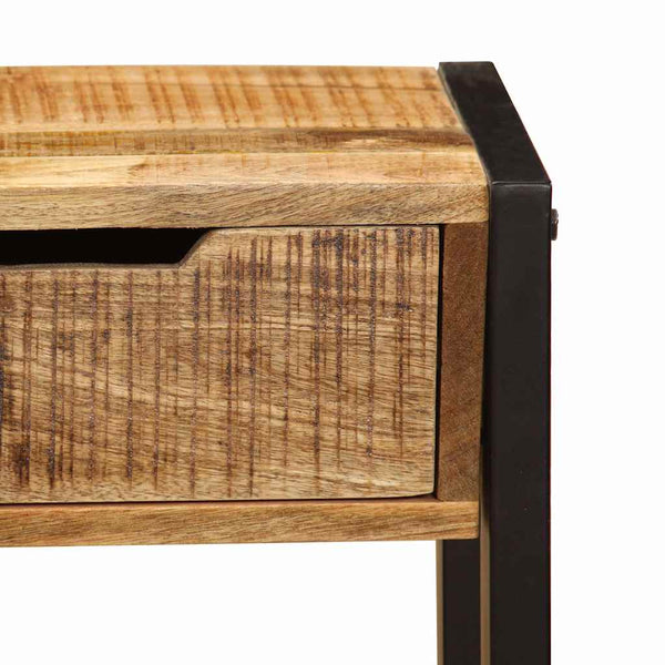 Senkki 3 laatikolla 110x35x75 cm kiinteä mangopuu