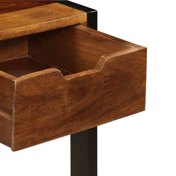 Senkki 3 laatikolla 110x35x75 cm kiinteä akaasiapuu
