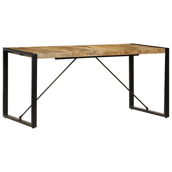 Ruokapöytä 160x80x75 cm mangopuu