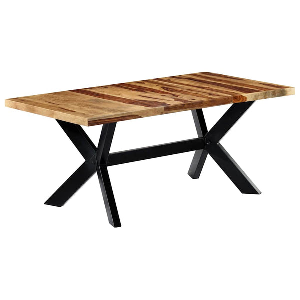 Ruokapöytä 180x90x75 cm akaasiapuu