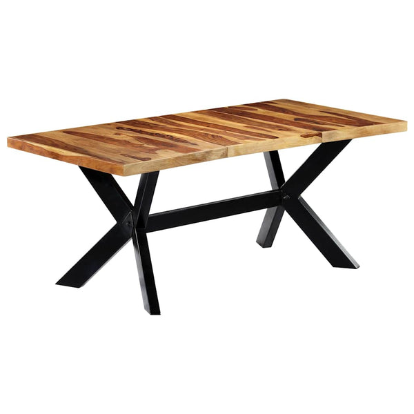 Ruokapöytä 180x90x75 cm akaasiapuu