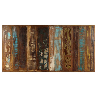 Ruokapöytä 140x70x75 cm uusiokäytetty puu