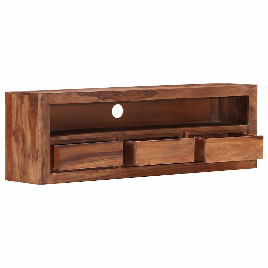 TV-taso 120x30x40 cm kiinteä akaasiapuu