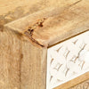 Täysi mangopuu TV-taso mitoilta 120x30x40 cm
