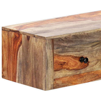 Seinäkonsolipöytä 100x25x20 cm täysi seesampuu