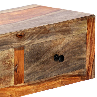 Seinäkonsolipöytä 100x25x20 cm täysi seesampuu
