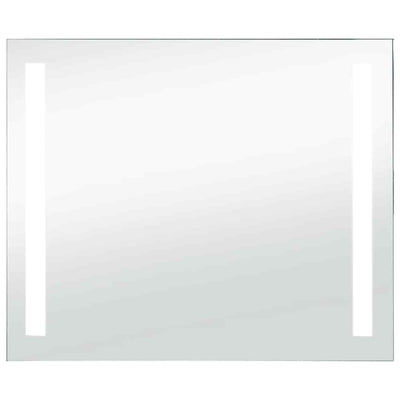 Kylpyhuoneen led-seinäpeili Mujghian 80x60cm