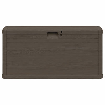 Ruskea puutarhan varastoarkku Maur 280 litraa