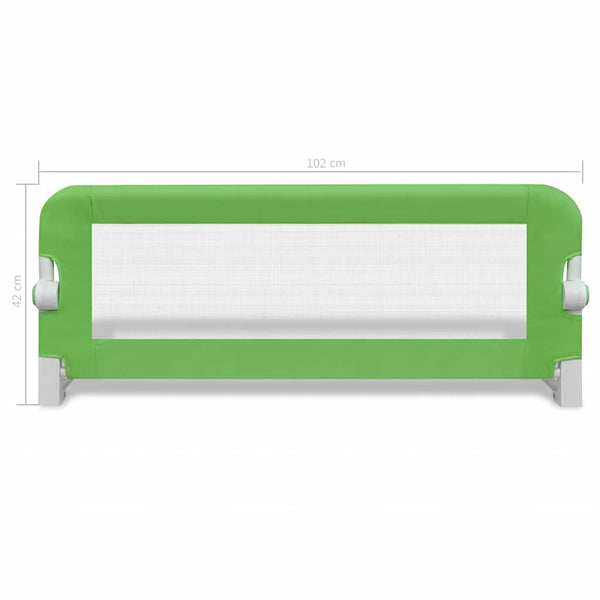 Vihreä turvalaita sänkyyn Klaus 102x42cm (2 kpl)
