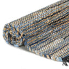 Käsin kudottu Chindi-matto denim juutti 160x230 cm monivärinen