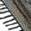 Käsin kudottu Chindi-matto denim juutti 200x290 cm monivärinen