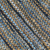 Käsin kudottu Chindi-matto denim juutti 200x290 cm monivärinen