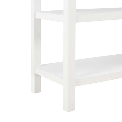 Senkki valkoinen 110x35x80 cm MDF
