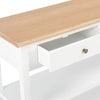 Senkki valkoinen 110x35x80 cm MDF