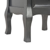 Yöpöydät 2kpl MDF 35x30x49 cm musta