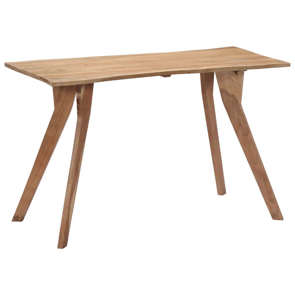 Ruokapöytä 120x58x76 cm täysi akaasiapuu