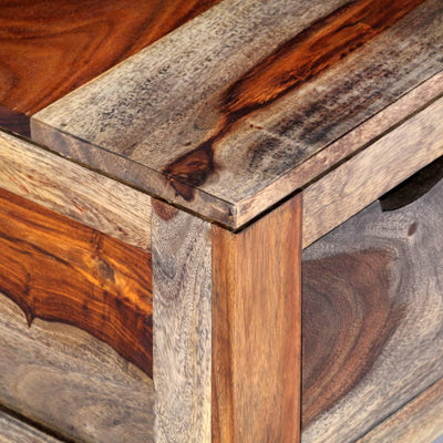 Sohvapöytä harmaa 100x50x30 cm täysi seesampuu