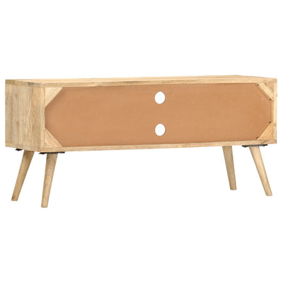 TV-taso 100x30x45 cm täysi mangopuu