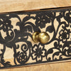 TV-taso 100x30x45 cm täysi mangopuu