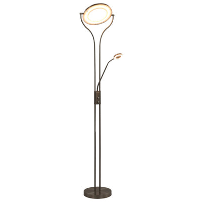 Lattiavalaisin 18 W hopea 180 cm himmennettävä