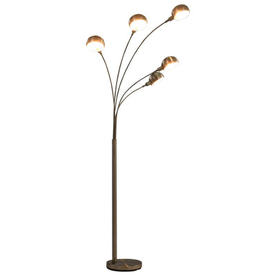 Lattiavalaisin 200 cm 5 x E14 hopea
