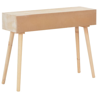 Konsolipöytä 3 laatikolla 100x30x73 cm mänty