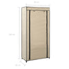 Kerma kenkäkaappi suojalla Jachy 58x28x106cm (kangas)