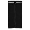 Vaatekaapit 2 kpl musta 75x50x160 cm