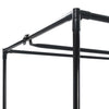Vaatekaapit 2 kpl musta 75x50x160 cm