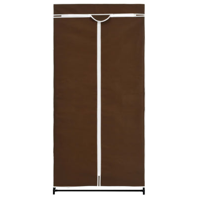 Vaatekaapit 2 kpl ruskea 75x50x160 cm