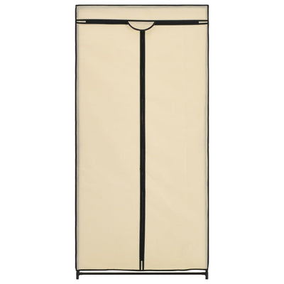 Vaatekaapit 2 kpl kerma 75x50x160 cm