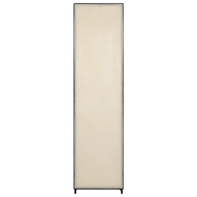 Vaatekaappi 4 lokerolla kerma 175x45x170 cm