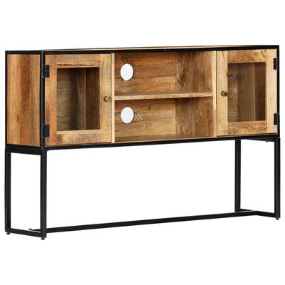 TV-taso 120x30x75 cm täysi kierrätetty puu