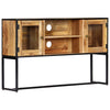 TV-taso 120x30x75 cm täysi kierrätetty puu