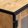 TV-taso 120x30x75 cm täysi kierrätetty puu