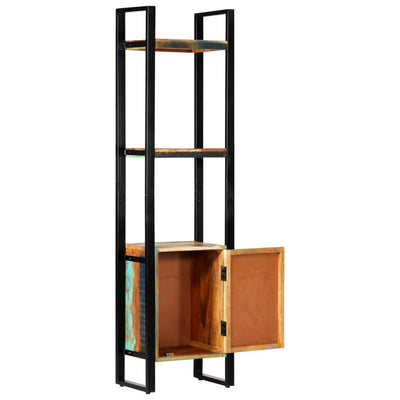 Kirjahylly 45x30x171 cm kierrätetty puu