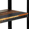Kirjahylly 45x30x171 cm kierrätetty puu