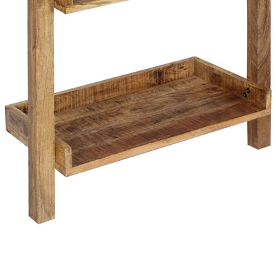 Tikashylly ruskea 75x37x205 cm mangopuu