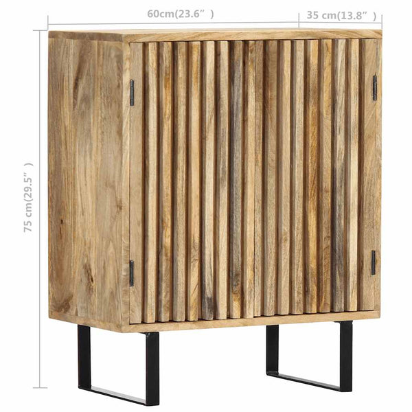 Senkki 60x35x75 cm täysi mangopuu