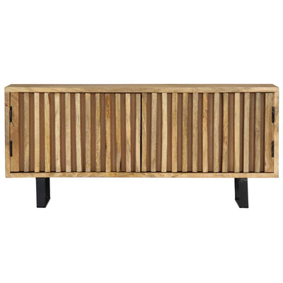 TV-taso 90x30x40 cm täysmangopuu
