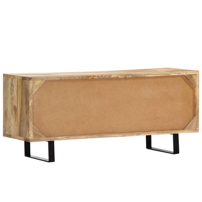 TV-taso 90x30x40 cm täysmangopuu