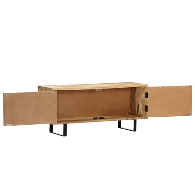 TV-taso 90x30x40 cm täysmangopuu