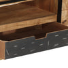 TV-taso 120x30x40 cm täysi mangopuu