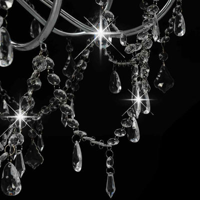 Hopea kattokruunu helmillä Cllaudiu (8 x e14 polttimot)