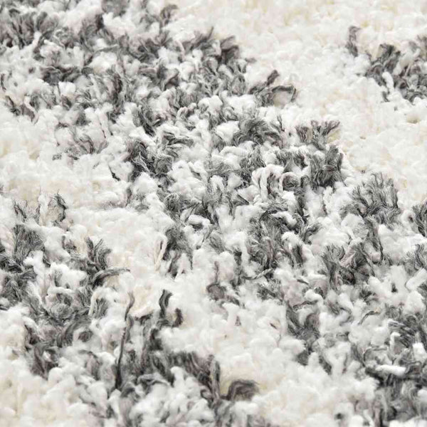 Matto berberi pörröinen PP beige ja harmaa 160x230 cm