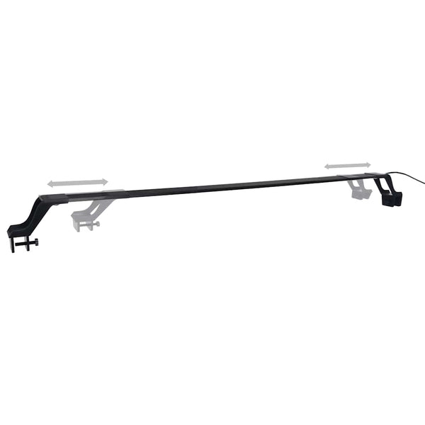 Akvaarion LED-valo kiinnittimillä 90-105 cm sininen/valkoinen