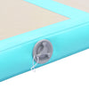 Täytettävä voimistelumatto pumpulla 300x100x10 cm PVC vihreä
