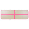 Täytettävä voimistelumatto pumpulla 700x100x10 cm PVC pinkki