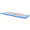 Täytettävä voimistelumatto pumpulla 700x100x10 cm PVC sininen