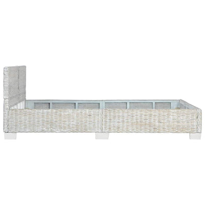 Harmaa luonnollinen sängynrunko Bolden 140x200cm